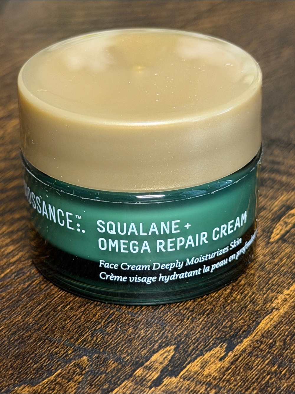 Biossance Squalane + Omega Repair Cream — Hydrating Face Cream 15ml Travel